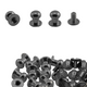 8mm Sam Browne Chicago Screw Round Head Rivets (Pack of 50)